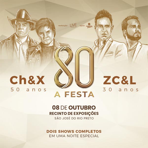 Festa de peão de Extrema tem Chitãozinho e Xororó, Zezé e Luciano e Bruno e  Marrone • Rede Moinho 24