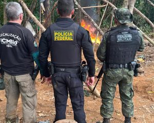 Polícia Federal combate garimpos ilegais nos estados do Amapá e